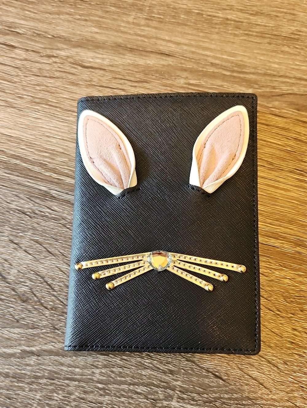 👜Kate Spade Black Bunny "Rabbit Imogene" Wallet